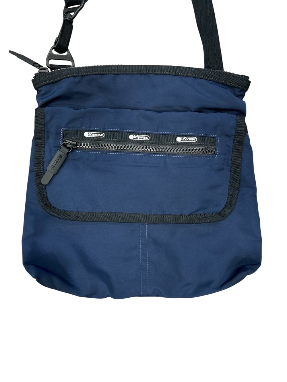 LeSportSac Navy Blue Shoulder Crossbody Bag With Adjustable Shoulder Strap
